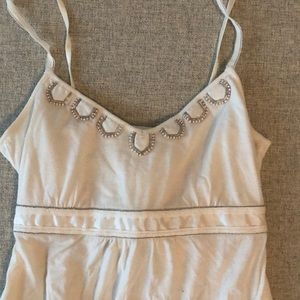 Cute white / cream tank top